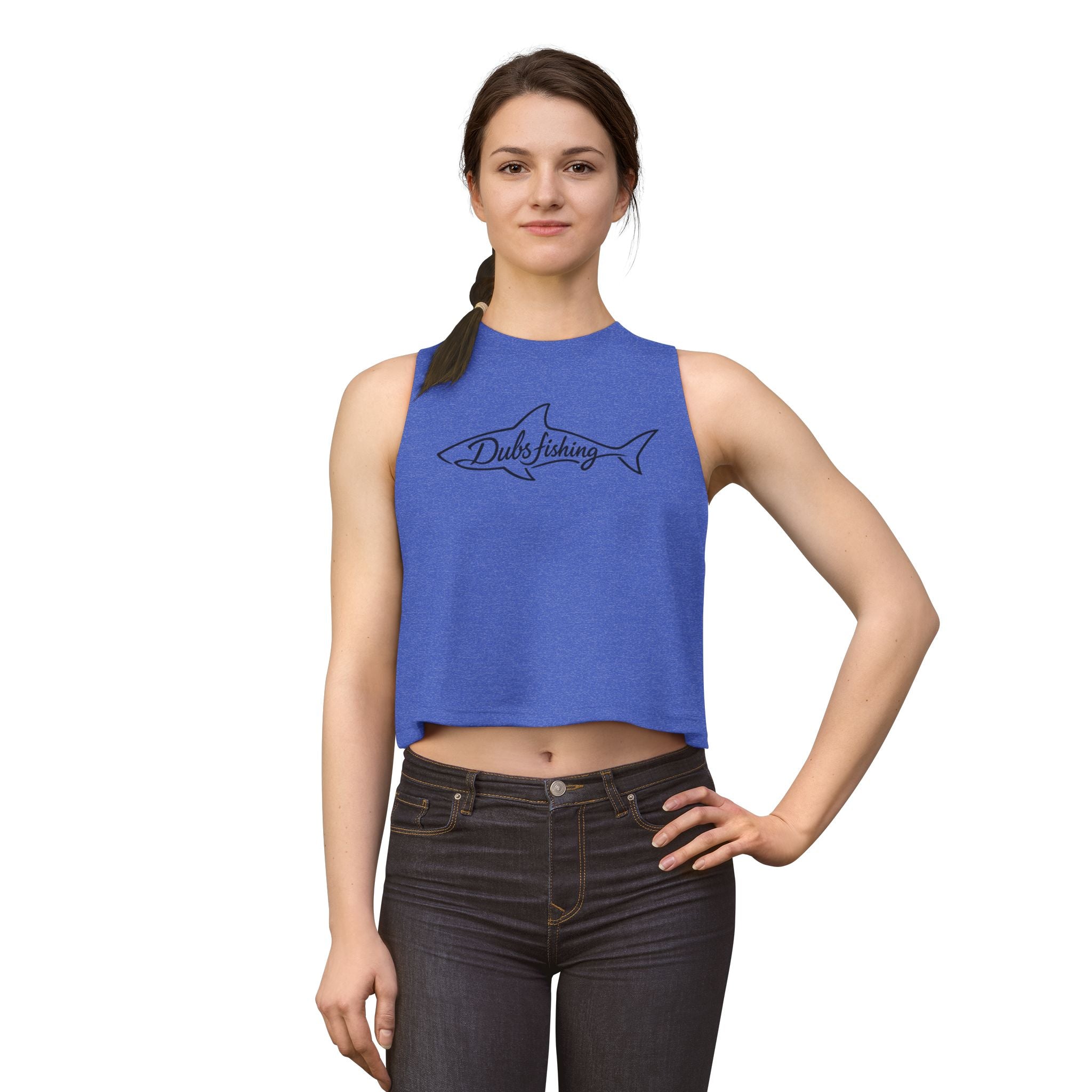 Women's Shark Crop Top