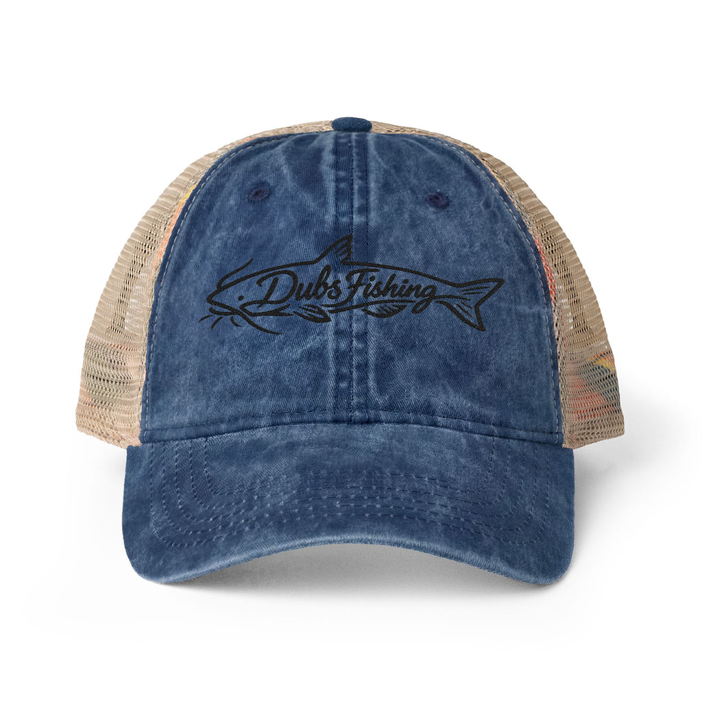 Women's Catfish Mesh-Back Cap | Black Embroidery