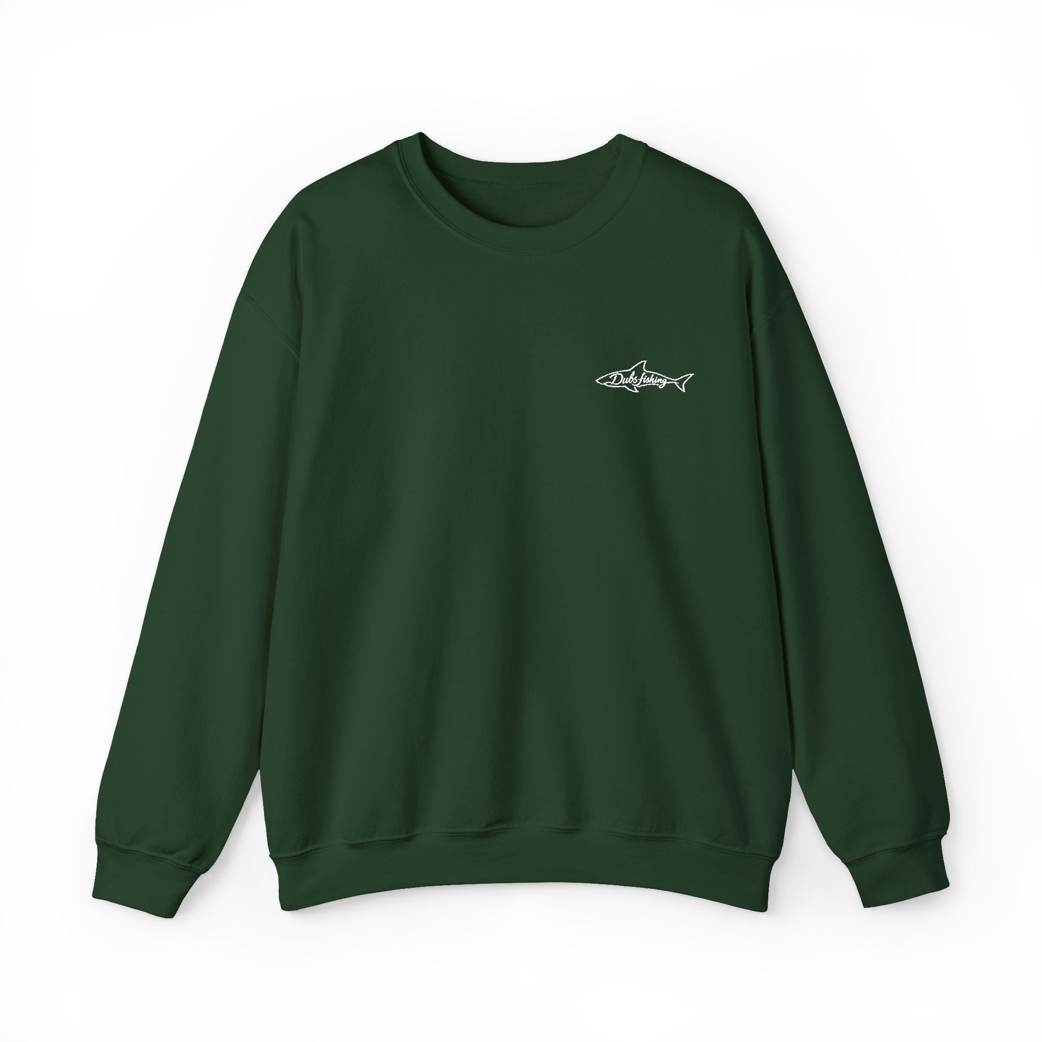 Shark Crewneck Sweatshirt | White Embroidery
