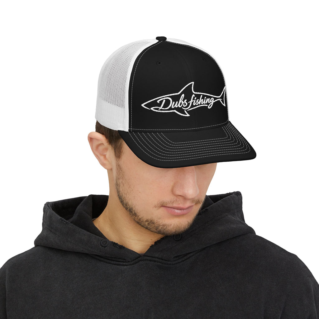 Richardson 112 Shark Snapback | White Embroidery