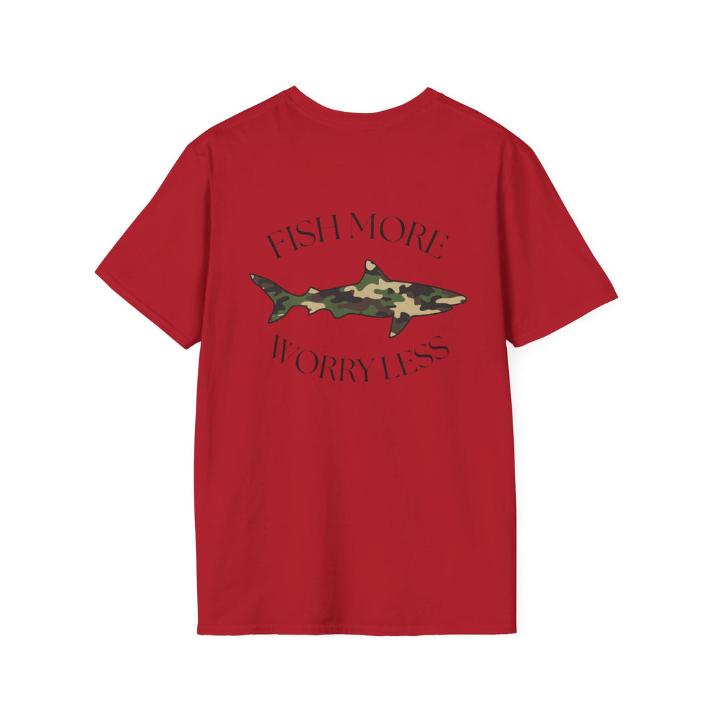 Fish More Worry Less T-Shirt