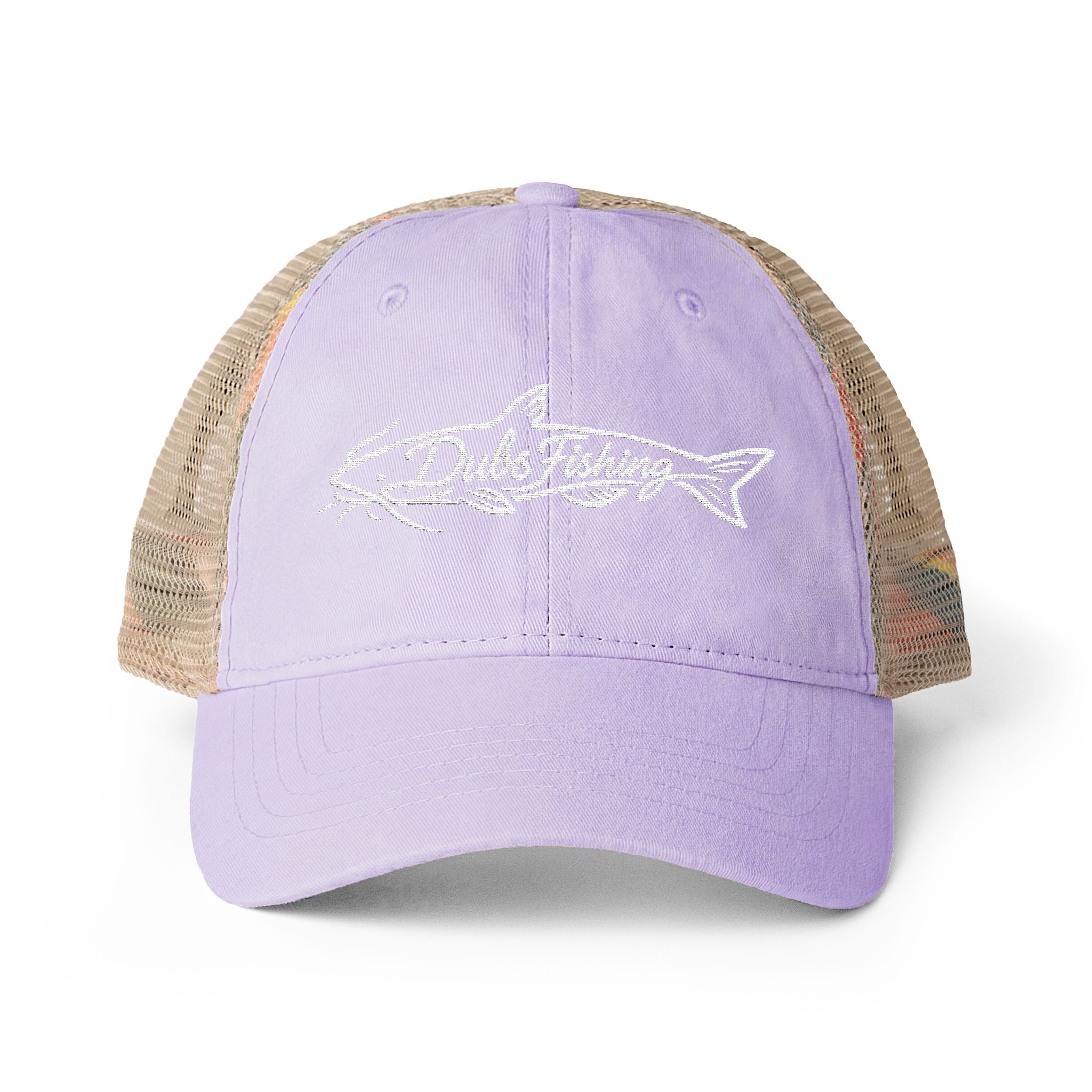 Women's Catfish Mesh-Back Cap | White Embroidery