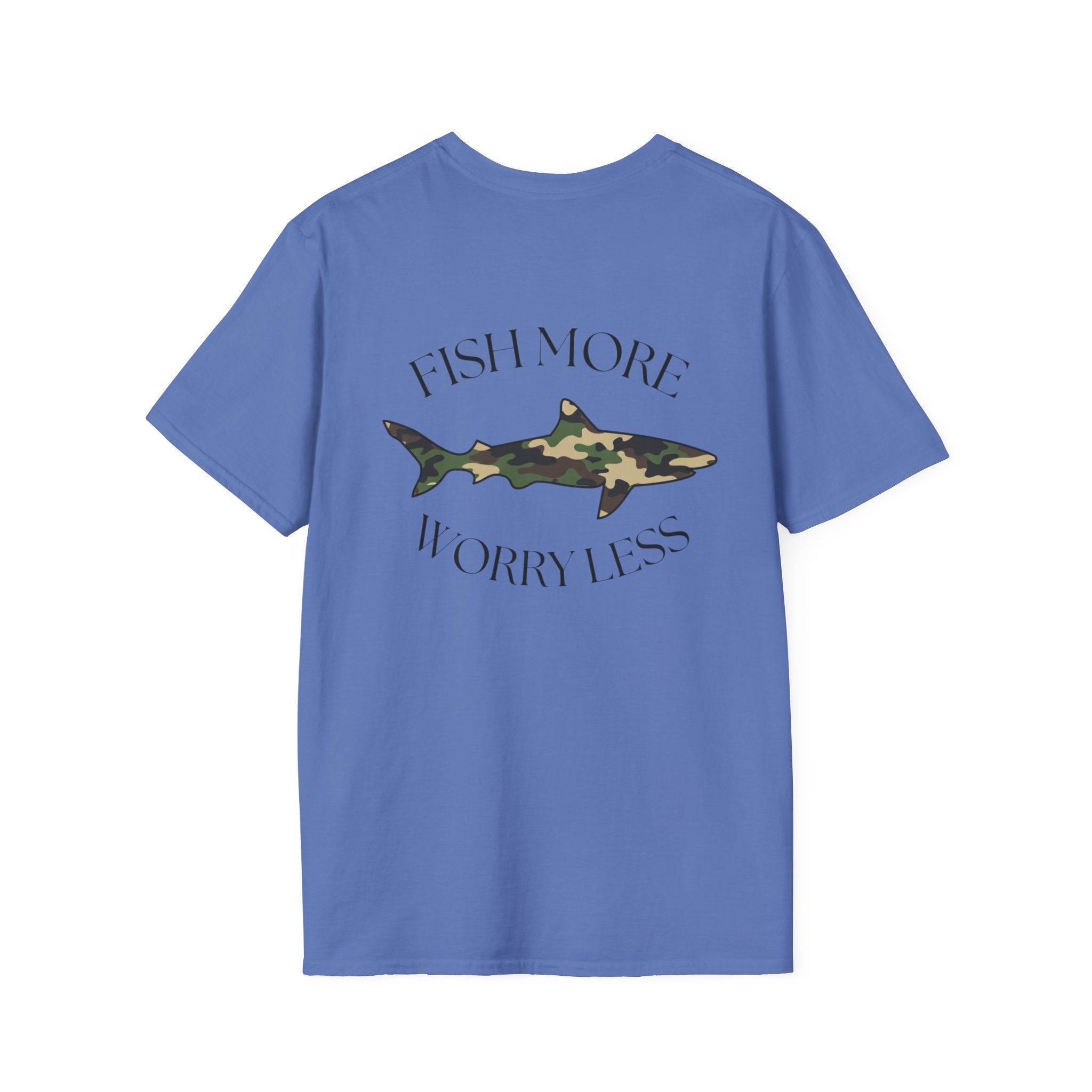 Fish More Worry Less T-Shirt