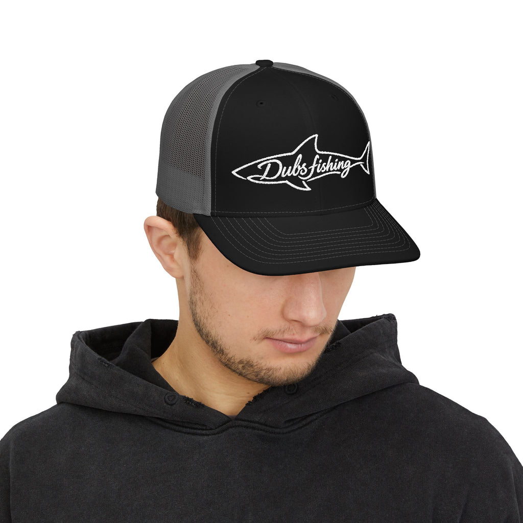 Richardson 112 Shark Snapback | White Embroidery