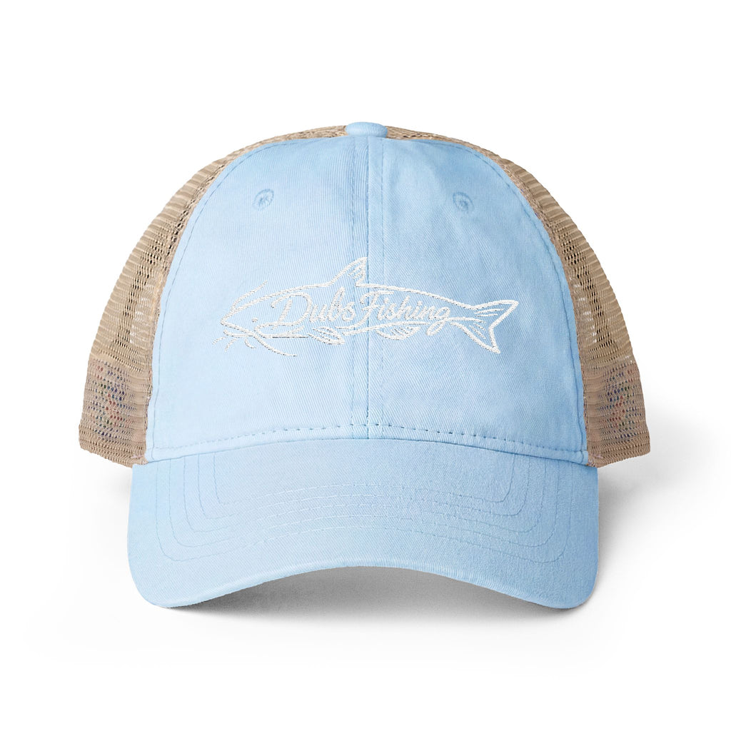 Women's Catfish Mesh-Back Cap | White Embroidery