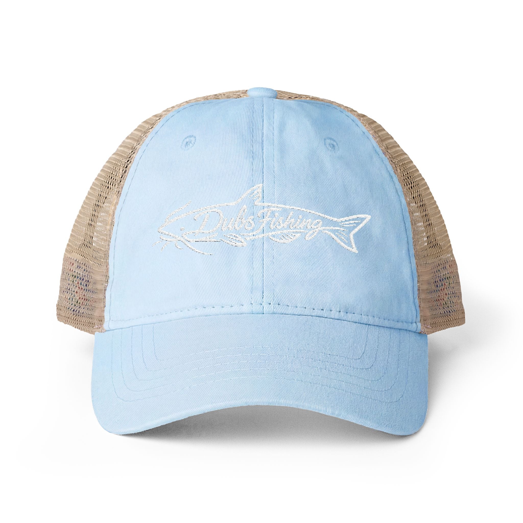 Women's Catfish Mesh-Back Cap | White Embroidery