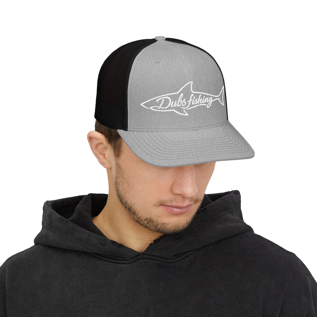 Richardson 112 Shark Snapback | White Embroidery