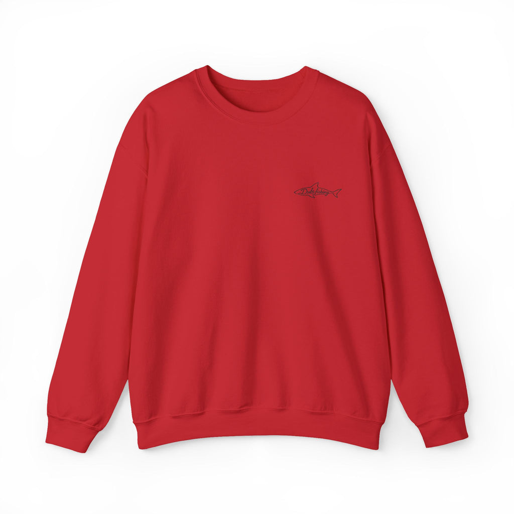 Shark Crewneck Sweatshirt | Black Embroidery