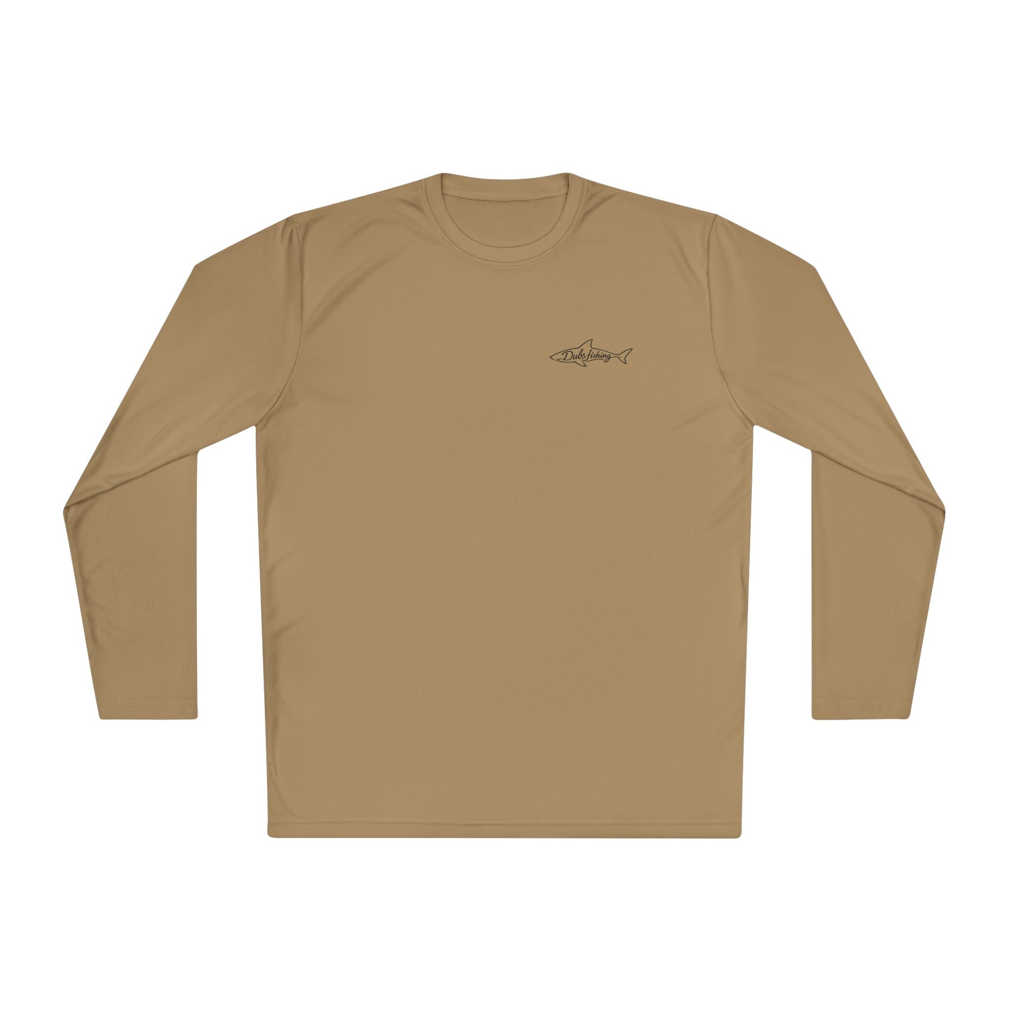 Fish More Worry Less Long Sleeve Athletic Tee