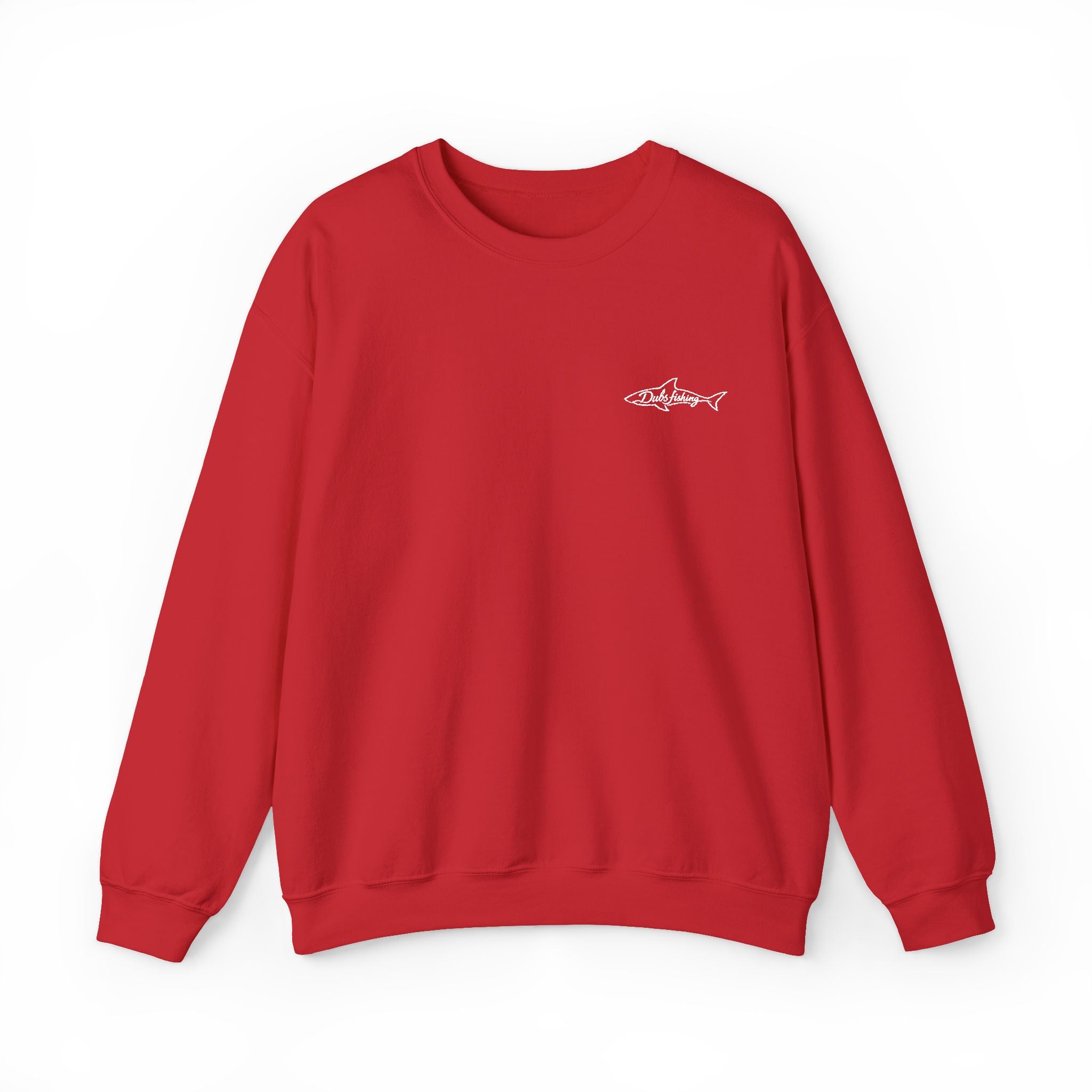Shark Crewneck Sweatshirt | White Embroidery