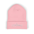 Cuffed Catfish Logo Beanie | White Embroidery