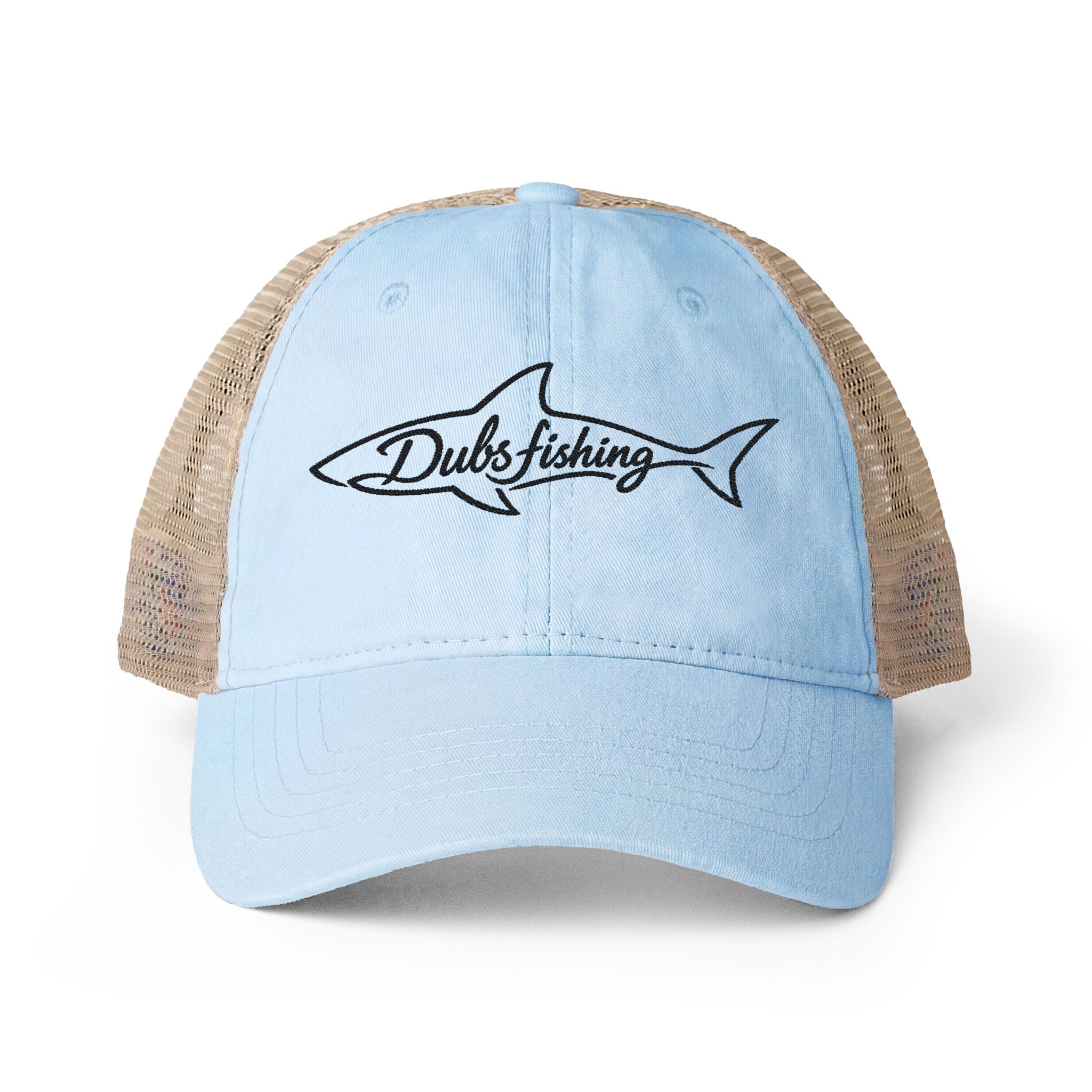 Women's Shark Mesh-Back Hat | Black Embroidery