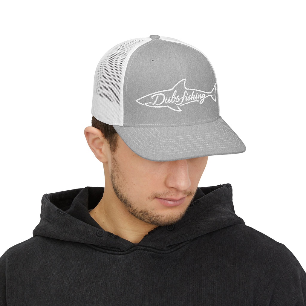 Richardson 112 Shark Snapback | White Embroidery
