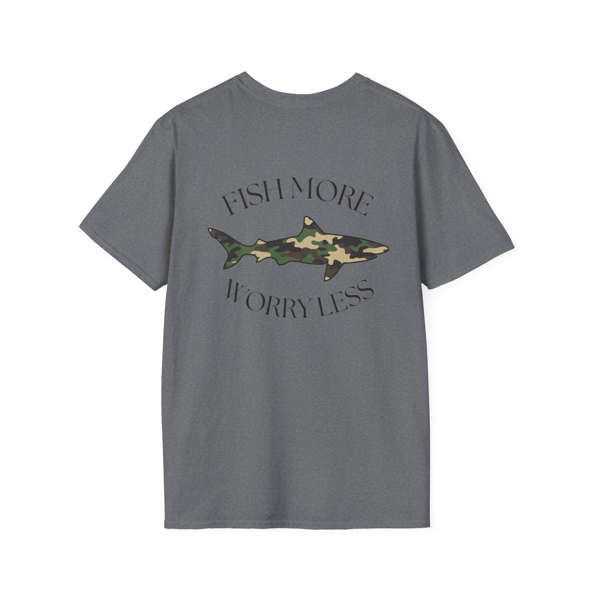 Fish More Worry Less T-Shirt
